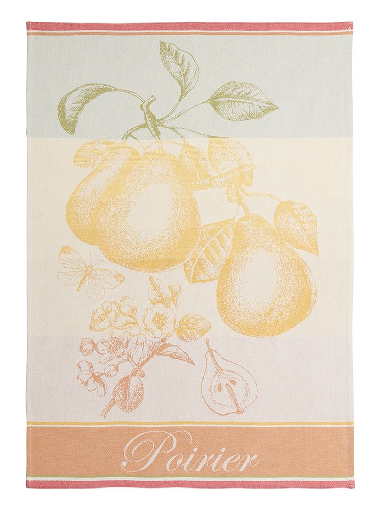 Torchons textile - Poirier / Torchon jacquard - COUCKE