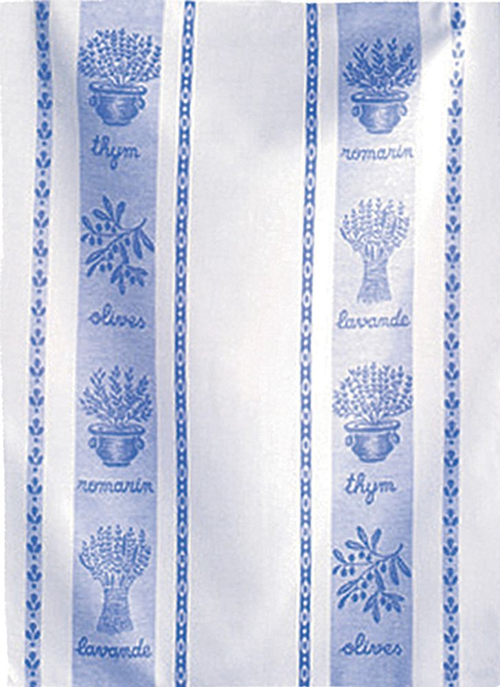 Torchons textile - St Rémy Lavande / Torchon jacquard - COUCKE
