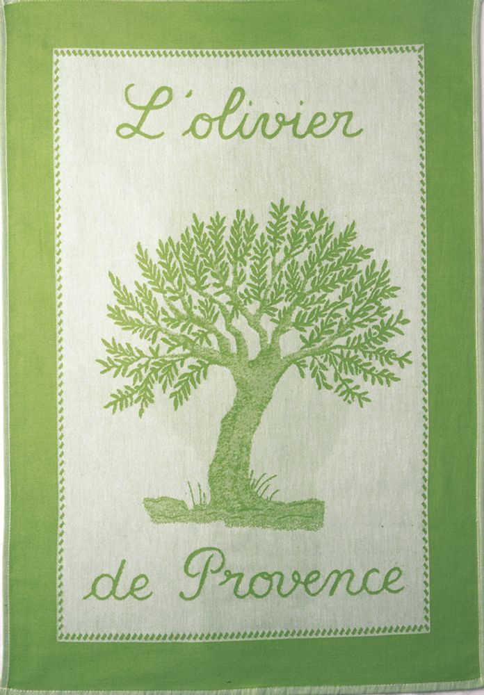 Tea towel - Olivier Amande/Jacquard tea towel - COUCKE