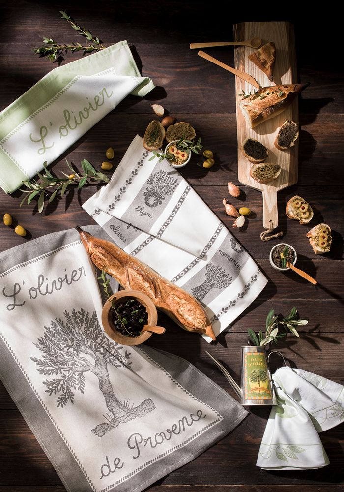 Tea towel - Olivier Amande/Jacquard tea towel - COUCKE