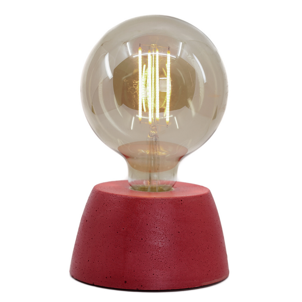 Design objects - Concrete Lamp | Dome Collection | Colored concrete - JUNNY
