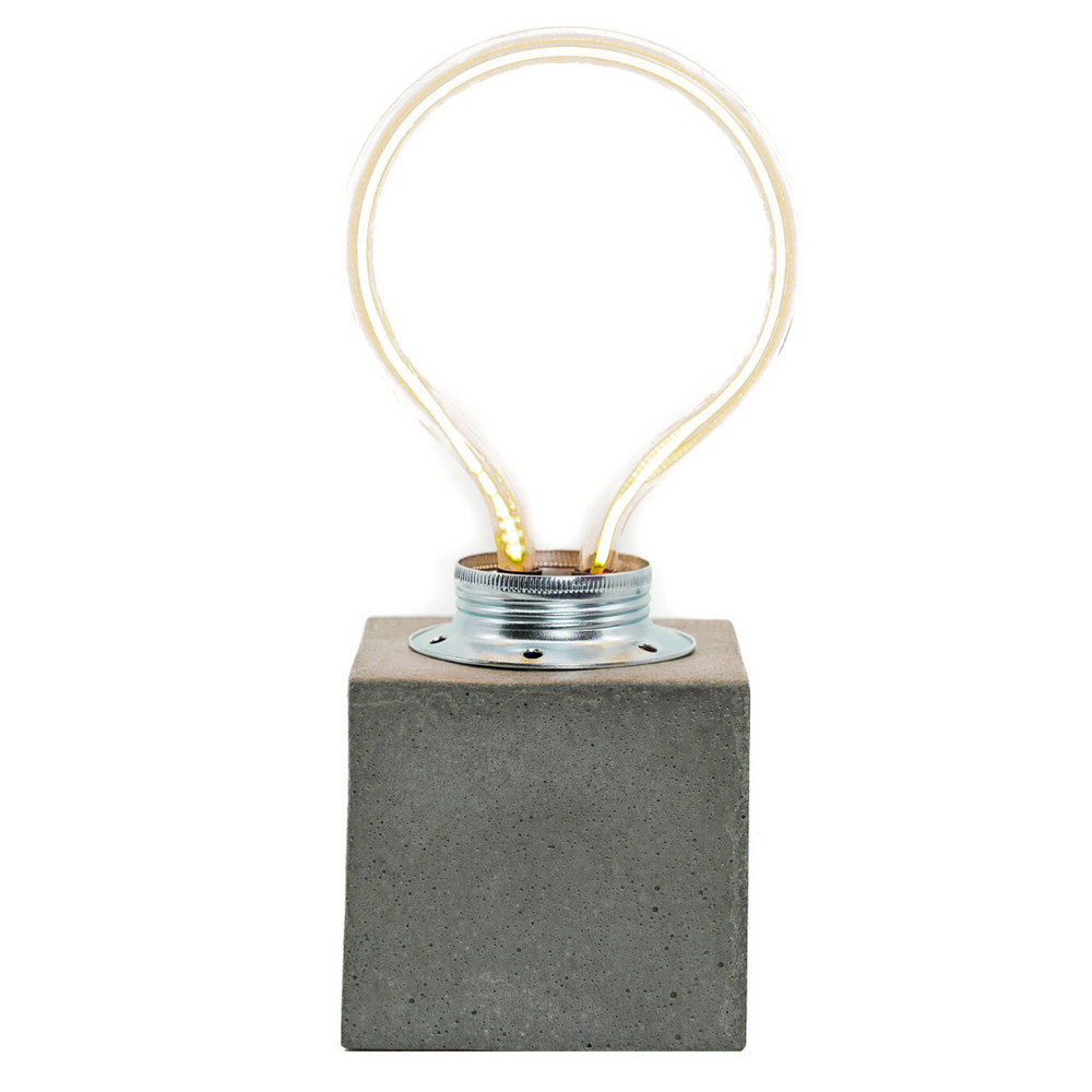 Decorative objects - Concrete Lamp | Bulb | - JUNNY