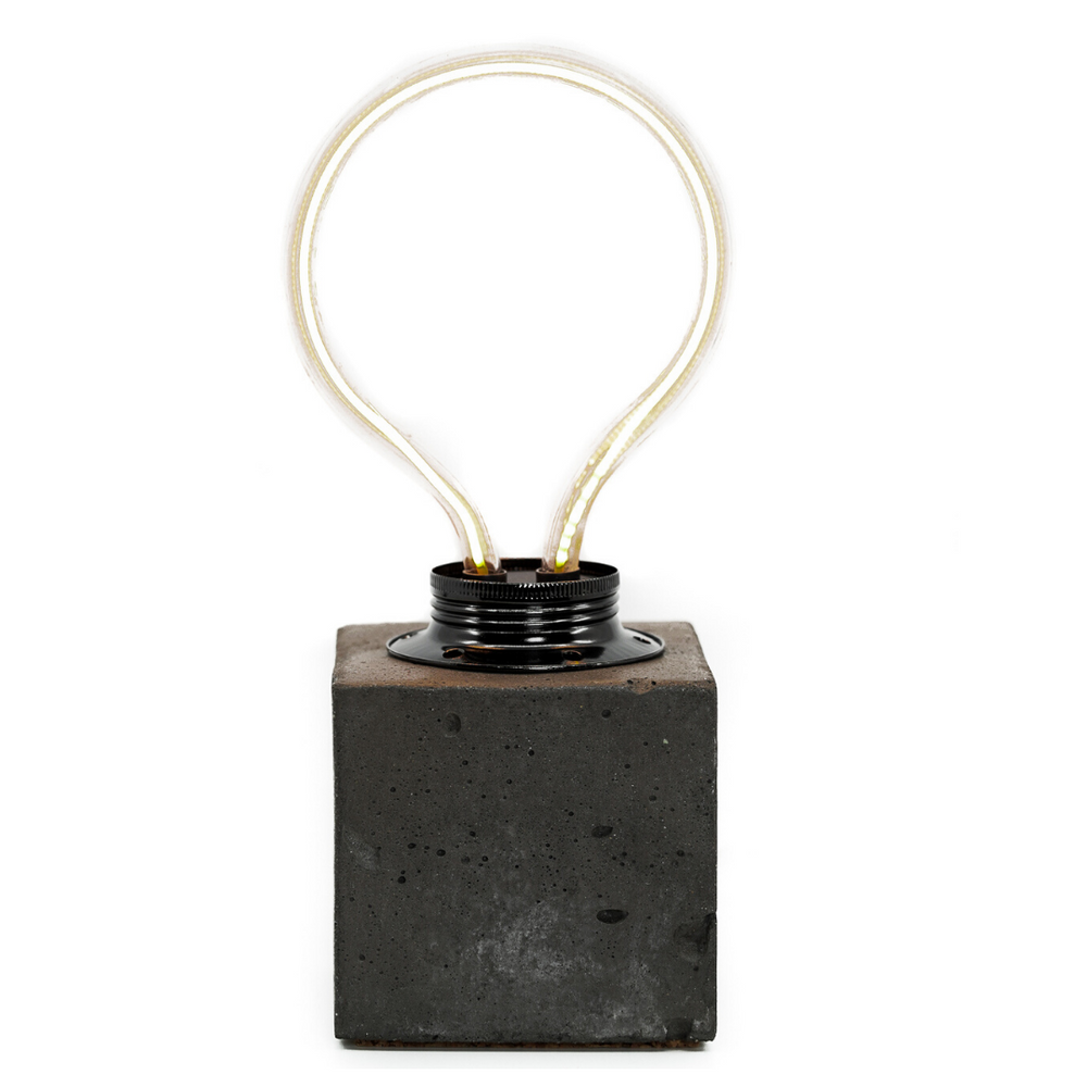 Decorative objects - Concrete Lamp | Bulb | - JUNNY