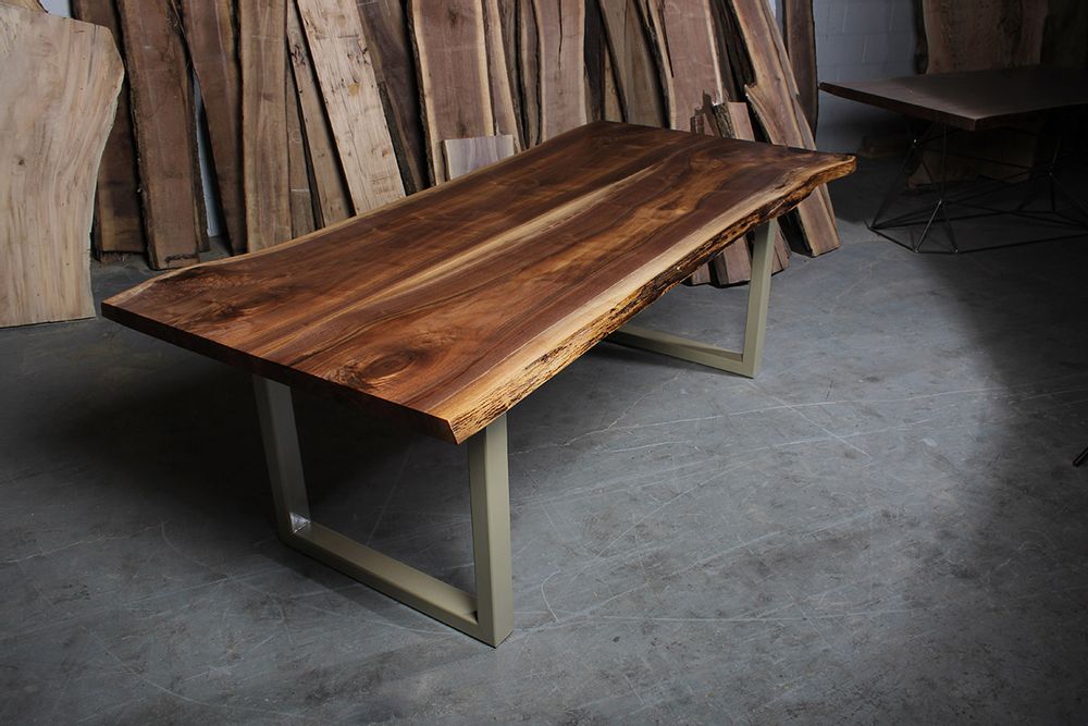 Kitchen taps - Walnut table (custom option) - LIVING MEDITERANEO