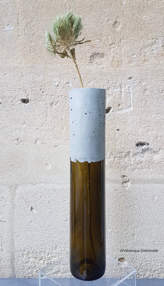 Vases - Soliflore Concrete Glass - DESIGN DE MATIÈRE