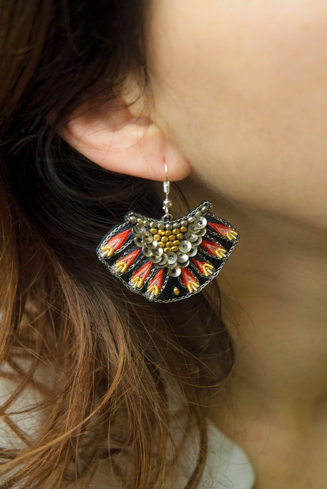 Bijoux - Boucles d'oreilles NIDHI - NAHUA