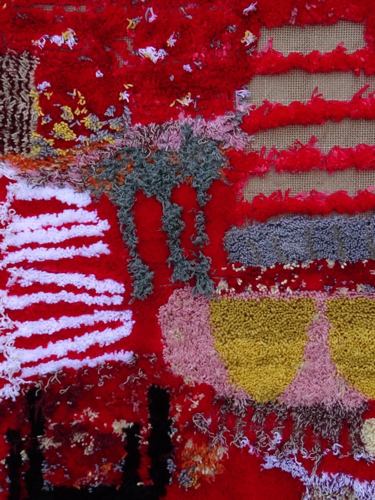 Tapis - Trees, mountains and a trip (tapis mural – 201)                 - SARA PEREIRA ATELIER