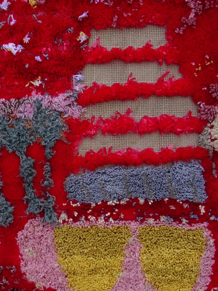 Tapis - Trees, mountains and a trip (tapis mural – 201)                 - SARA PEREIRA ATELIER