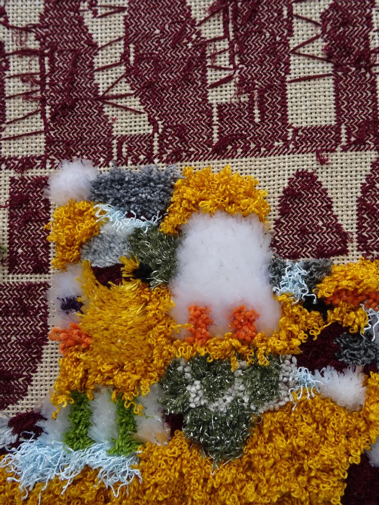 Decorative objects - Apple trees (wall rug – 212) - SARA PEREIRA ATELIER