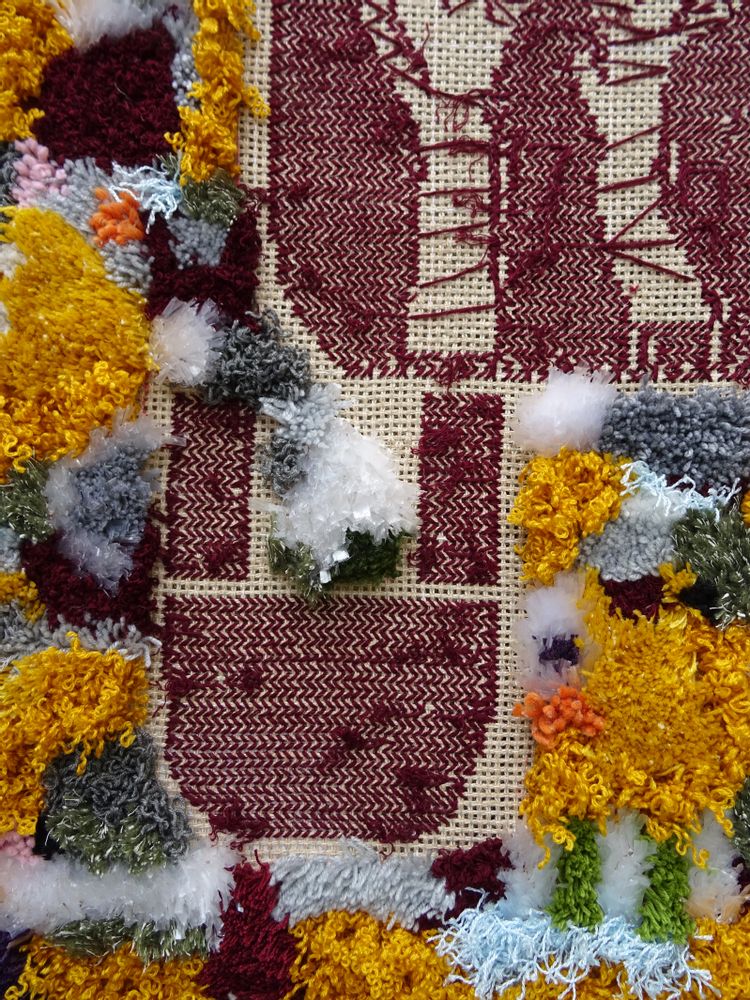 Decorative objects - Apple trees (wall rug – 212) - SARA PEREIRA ATELIER