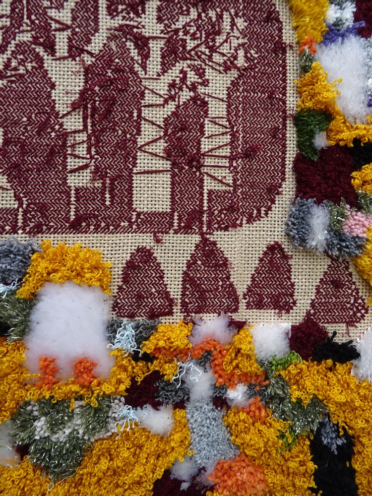 Decorative objects - Apple trees (wall rug – 212) - SARA PEREIRA ATELIER