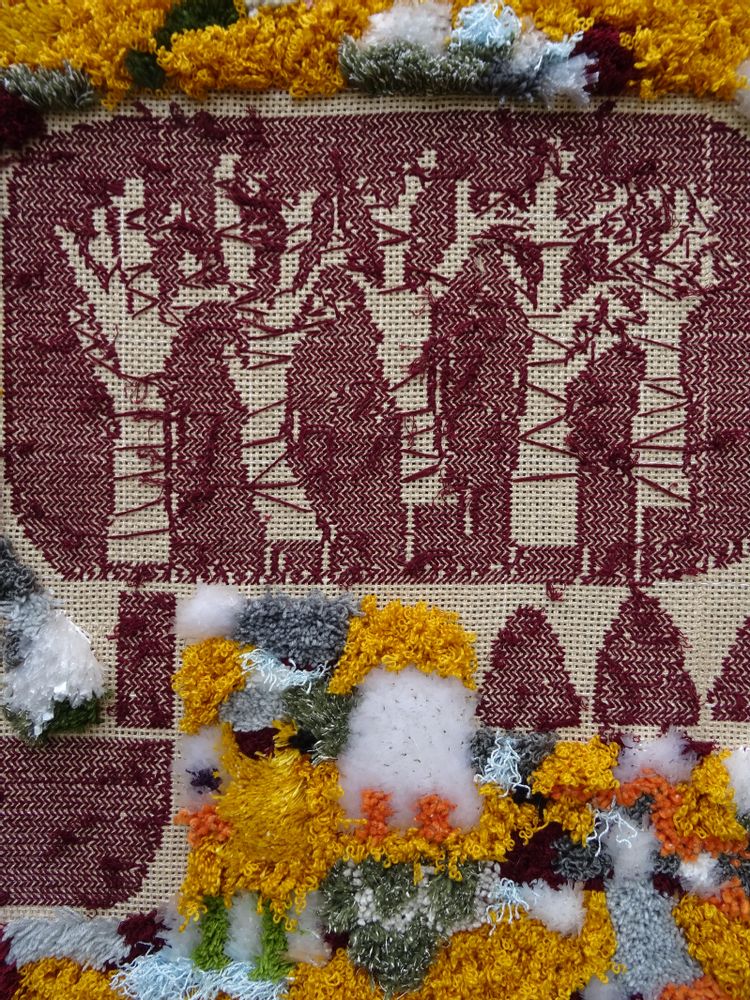 Decorative objects - Apple trees (wall rug – 212) - SARA PEREIRA ATELIER