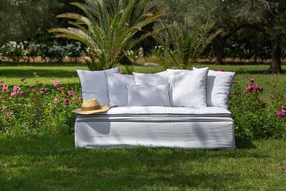 Small sofas - Bench Nomad - SCÈNES DE LIN