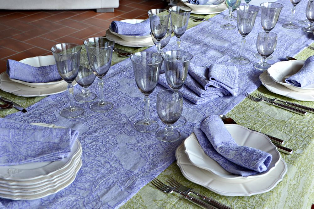 Linge de table textile - BURRACO - Chemin de table - BUSATTI  1842