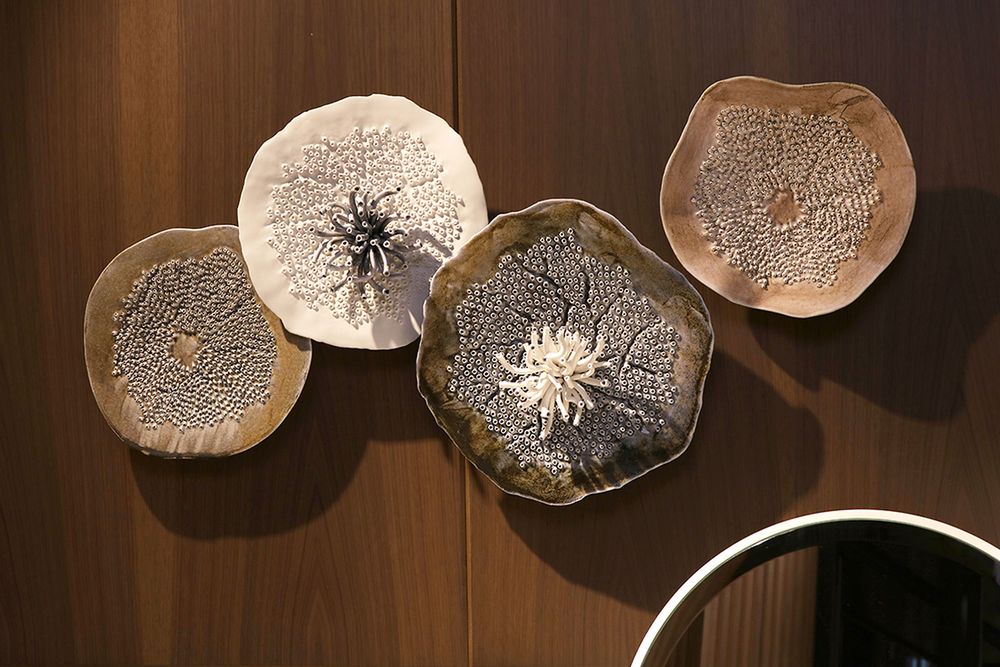 Other wall decoration - PORIFERA Pink wall decoration - FOS