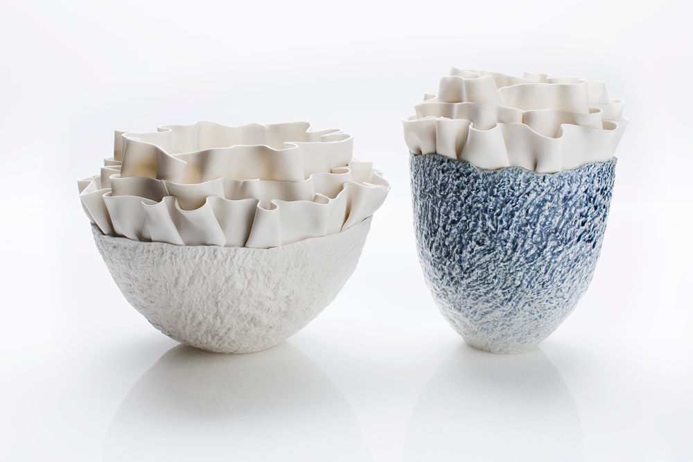 Ceramic - Seaweed vase - FOS