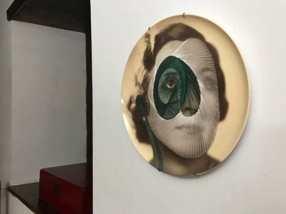Pièces uniques - Yvonne Assiette en porcelaine fine - ZOOH