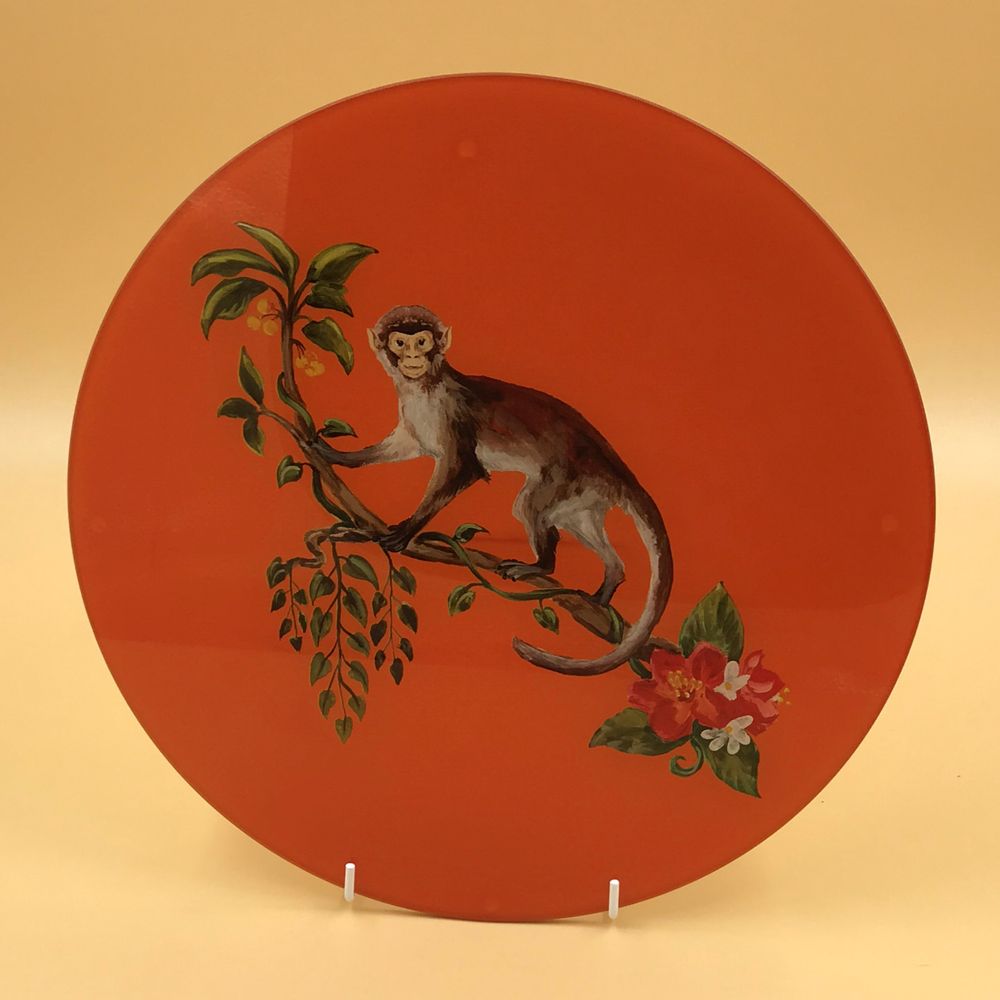 Dessous de plat - Supports en verre recyclé Singe - ZOOH