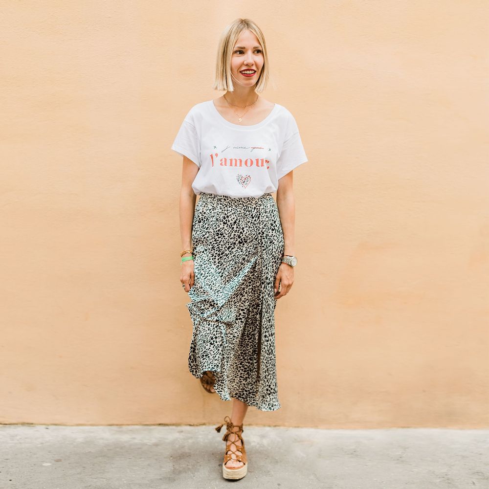 Prêt-à-porter - Tshirt J'AIME L'AMOUR - WAY CUSTOM