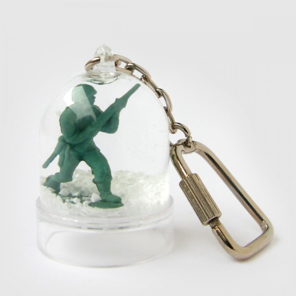 Gifts - EIFFEL SNOWGLOBE KEYRING - ATYPYK