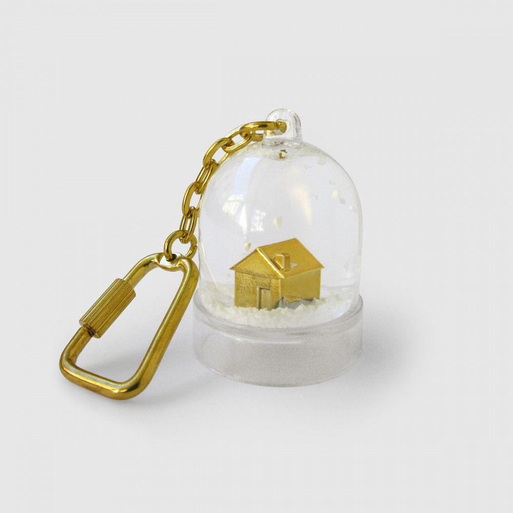 Gifts - EIFFEL SNOWGLOBE KEYRING - ATYPYK