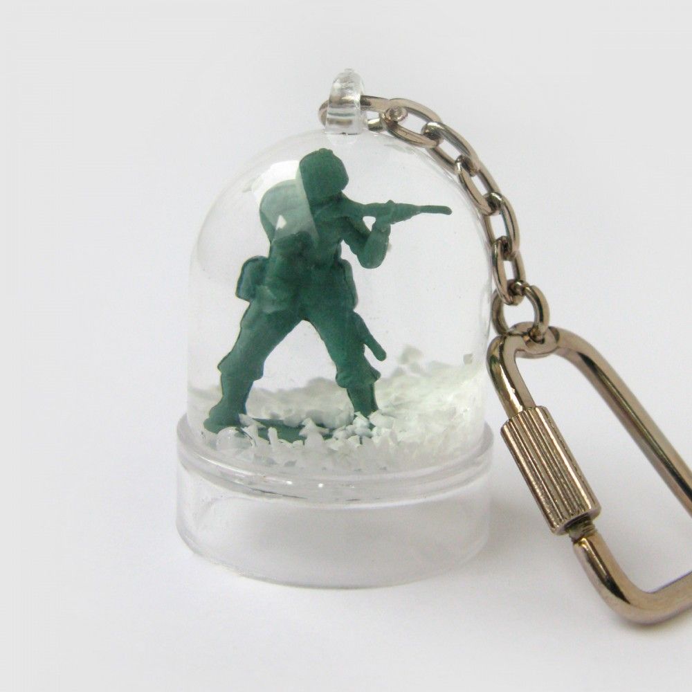 Gifts - EIFFEL SNOWGLOBE KEYRING - ATYPYK