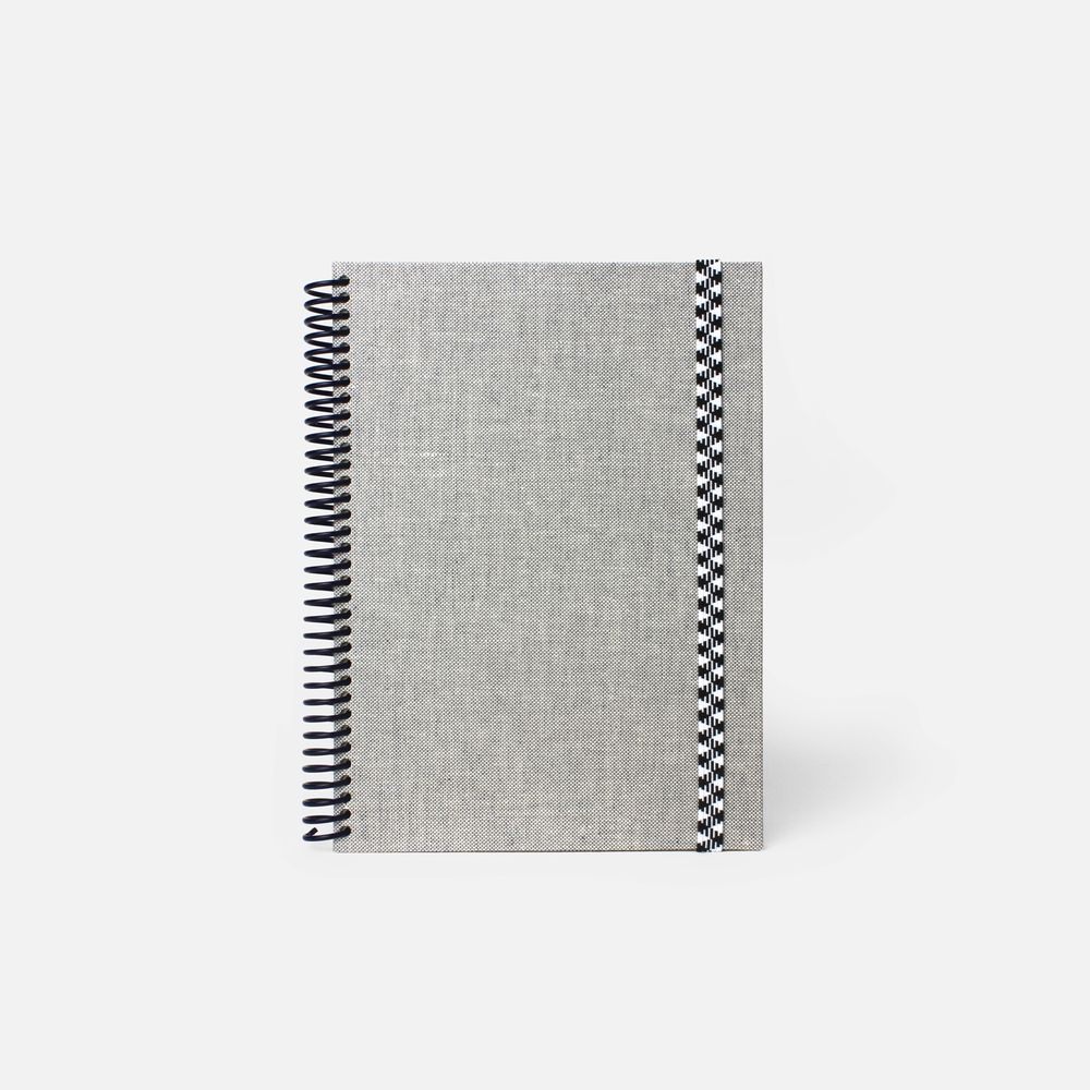 Papeterie - Les Carnets Tissus Unis - PAPIER TIGRE