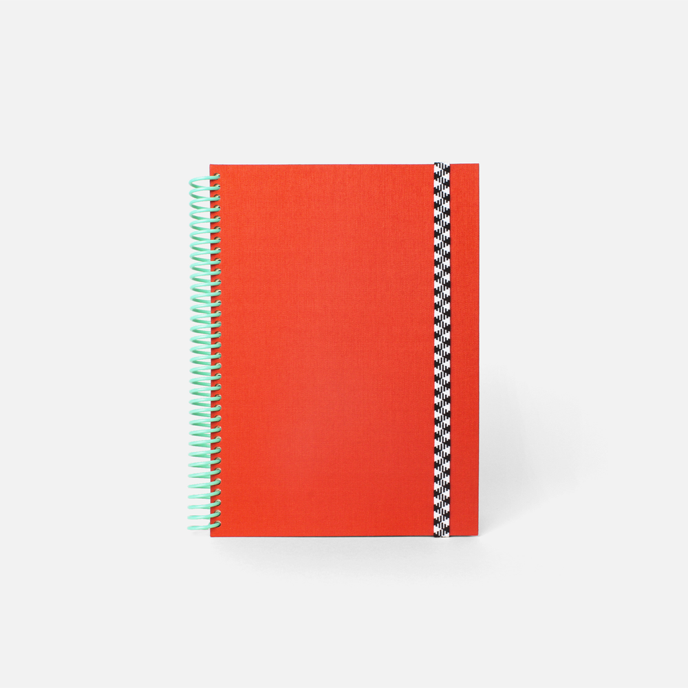 Papeterie - Les Carnets Tissus Unis - PAPIER TIGRE