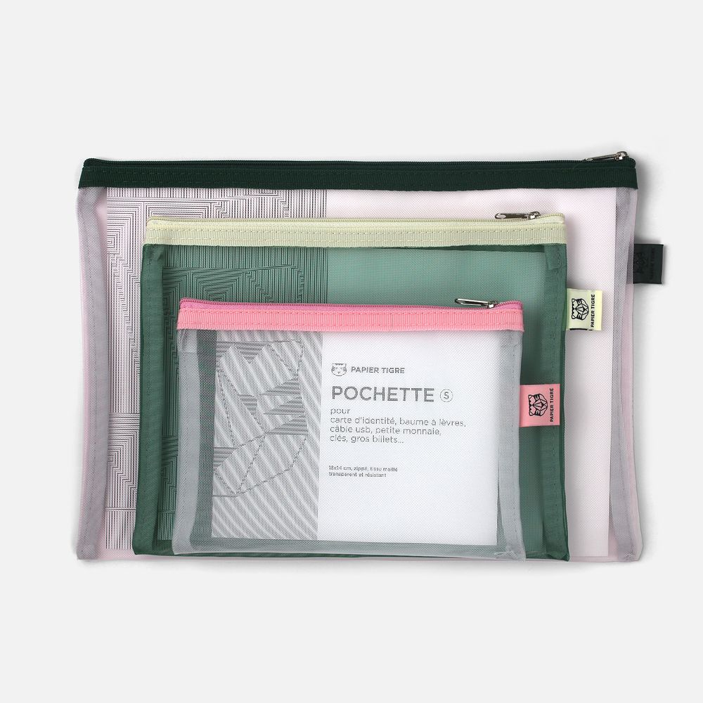 Stationery - Mesh Pockets - PAPIER TIGRE