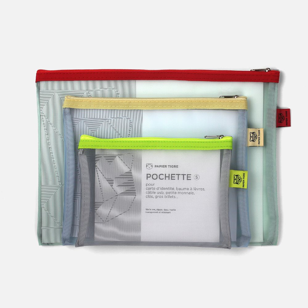Stationery - Mesh Pockets - PAPIER TIGRE