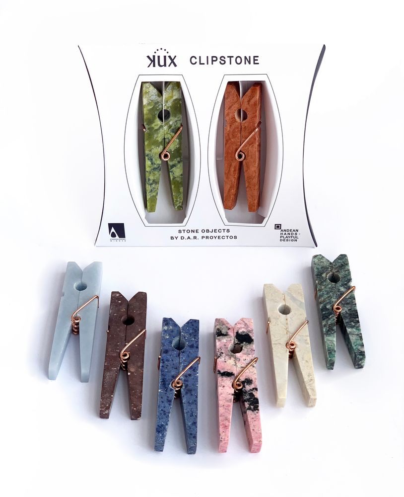 Other wall decoration - Gemstone Clips - set of 2 - D.A.R. PROYECTOS