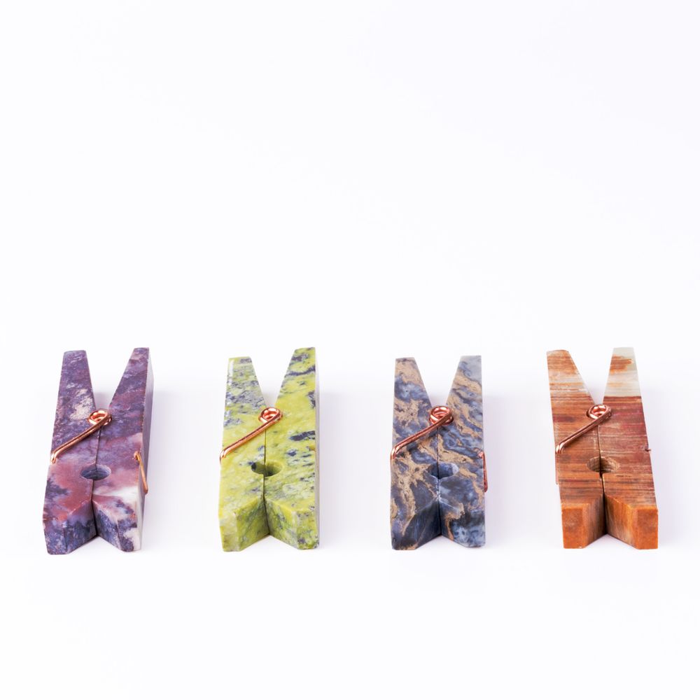 Other wall decoration - Gemstone Clips - set of 2 - D.A.R. PROYECTOS