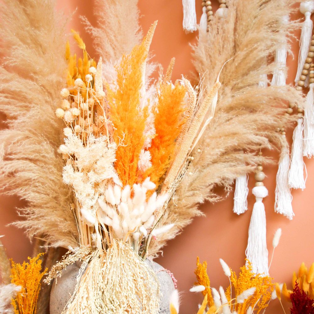 Décorations florales - Fleurs séchées - LA MAISON ARTYFETES