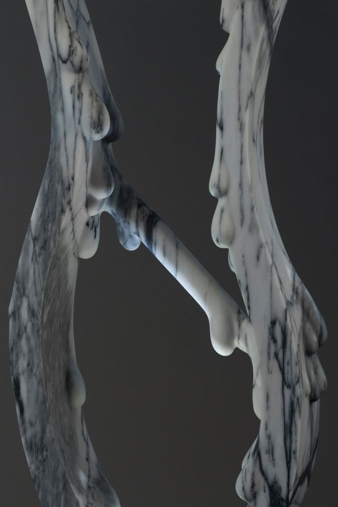 Decorative objects - Stone Lamp Glow Up Melting Collection - MANTA HANDMADE STONE DESIGN