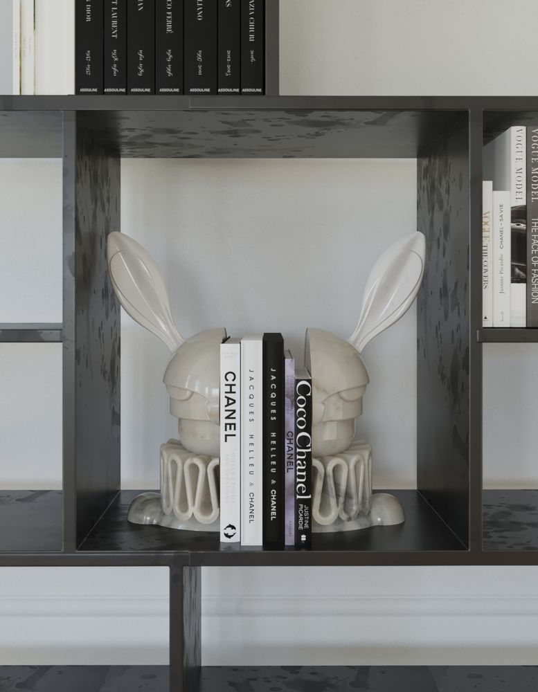Sculptures, statuettes et miniatures - Serre-livres Zé Coelho - MANTA HANDMADE STONE DESIGN