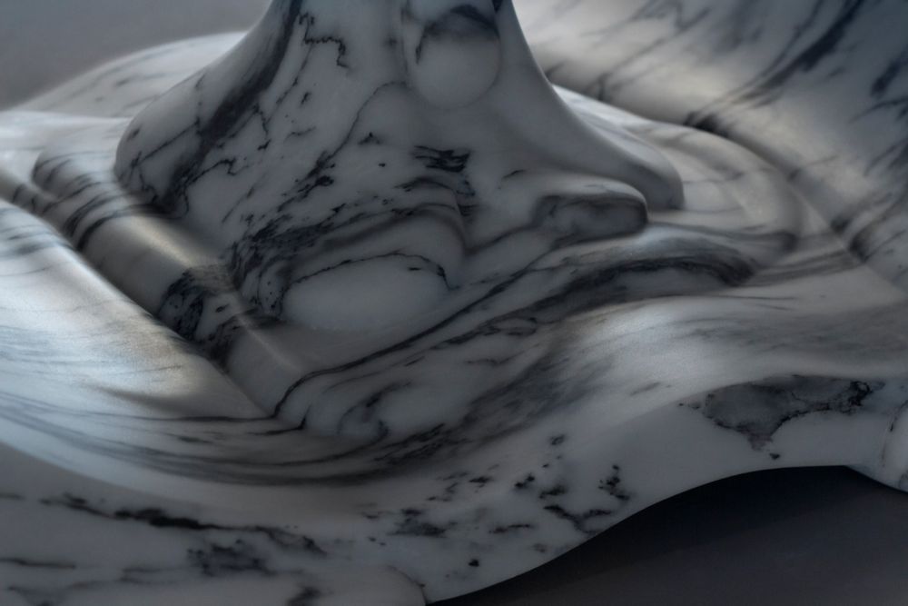 Coffee tables - Shape Coffee Table Melting Collection - MANTA HANDMADE STONE DESIGN