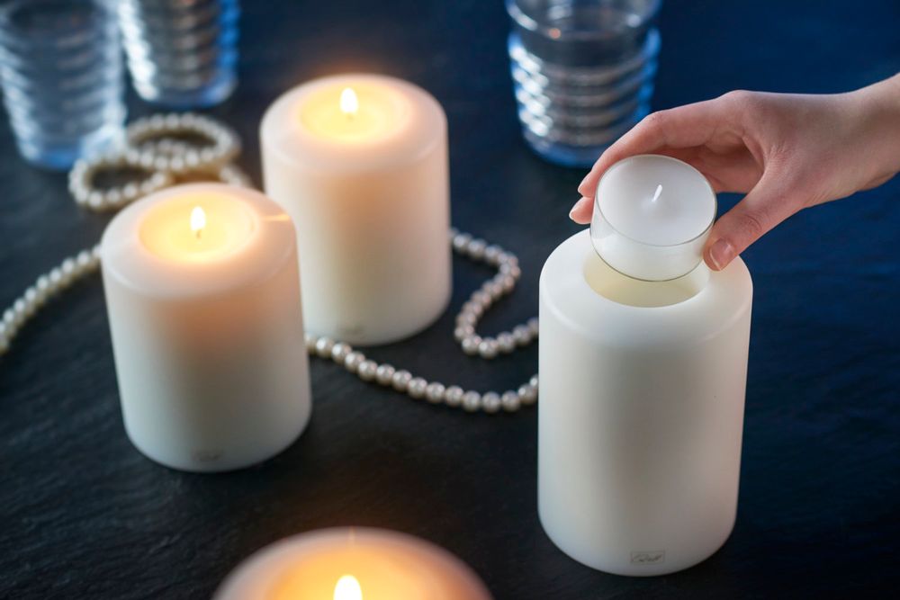 Decorative objects - Candleholder - FARLUCE Classic - QULT DESIGN GMBH