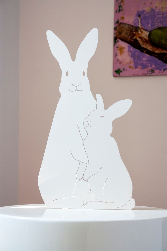 Autres décorations murales - THE BUNNIES LAMP - IVOIRE - GOODNIGHT LIGHT