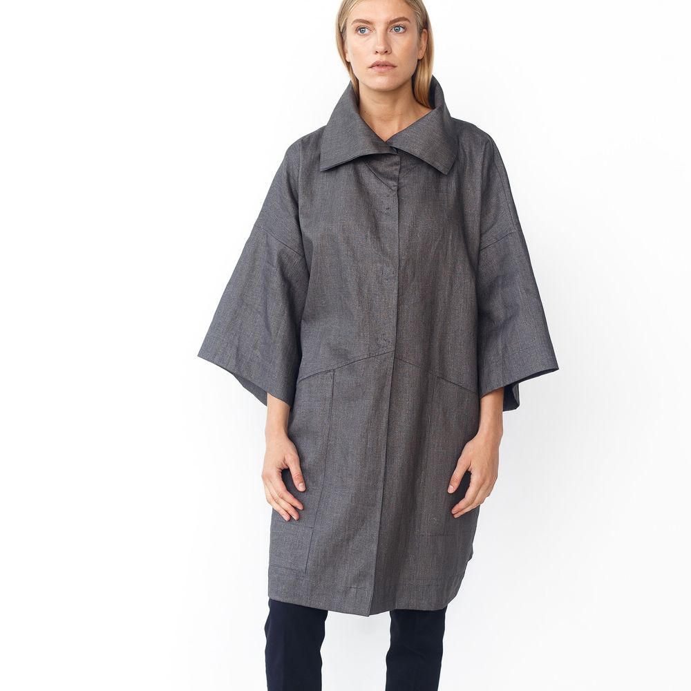 Prêt-à-porter - Veste imperméable en lin LYJA - JURATE