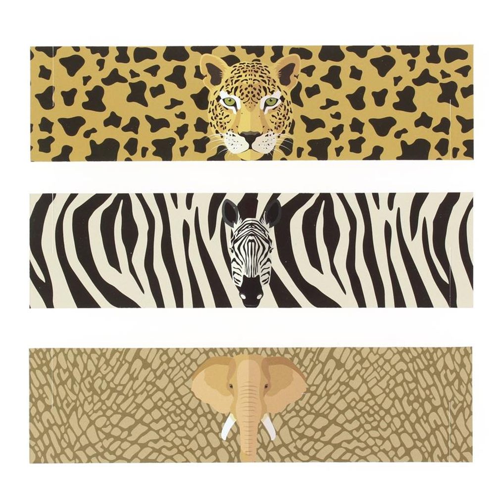 Birthdays - 6 Napkin Rounds Savannah - Recyclable - ANNIKIDS