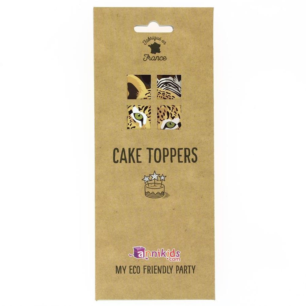 Birthdays - Savannah Cake Toppers - Recyclable - ANNIKIDS
