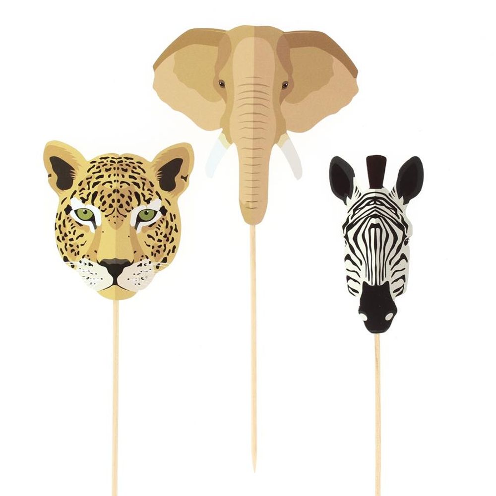 Birthdays - Savannah Cake Toppers - Recyclable - ANNIKIDS