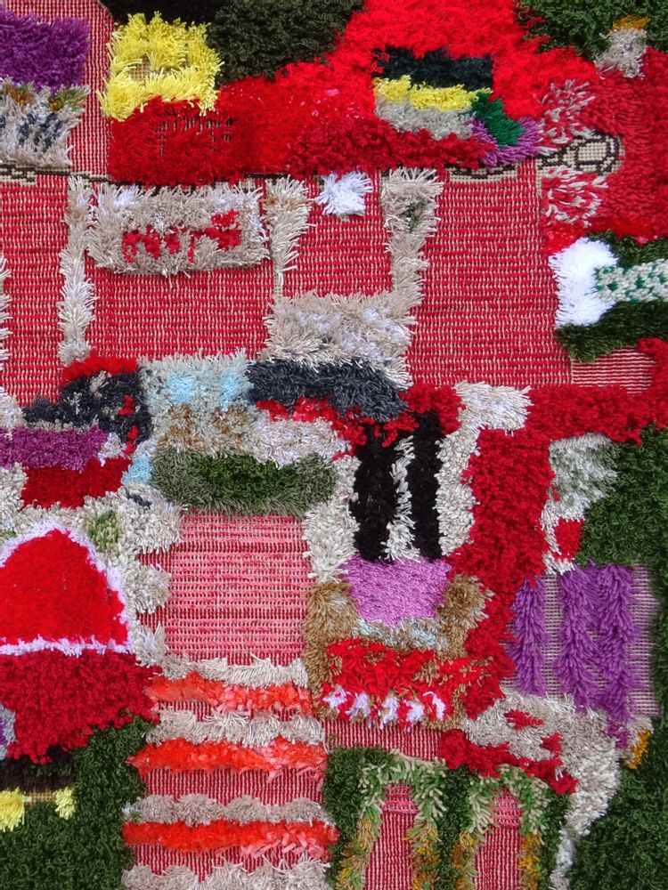 Decorative objects - Village tour (wall rug – 215) - SARA PEREIRA ATELIER