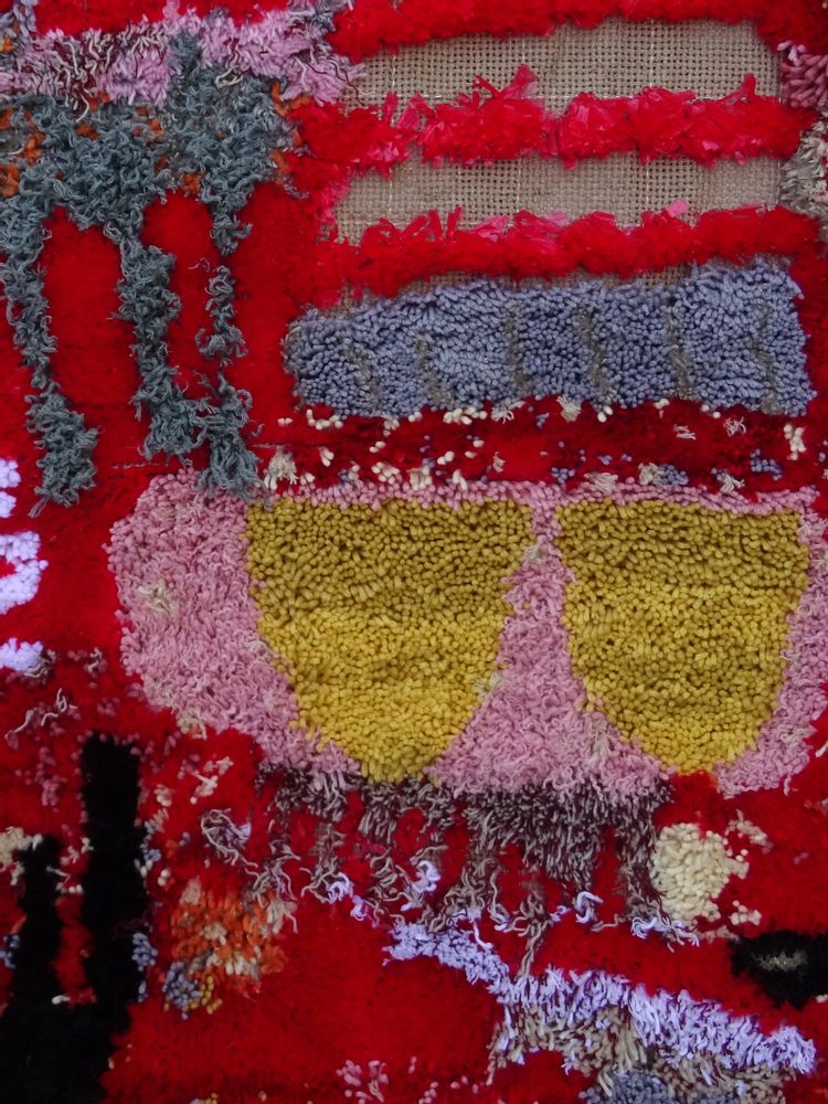 Tapis - Trees, mountains and a trip (tapis mural – 201)                 - SARA PEREIRA ATELIER