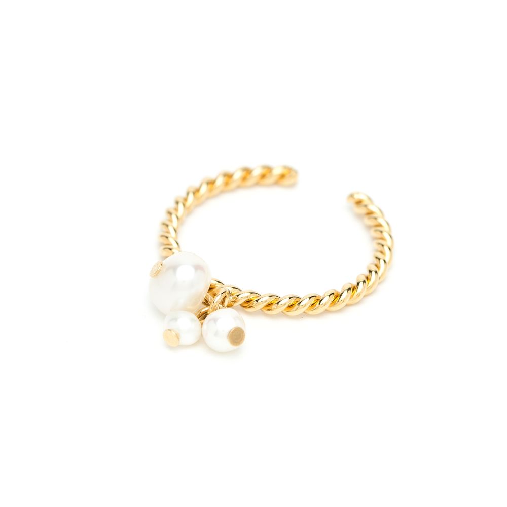 Bijoux - Bague torsade perles de culture - JOUR DE MISTRAL