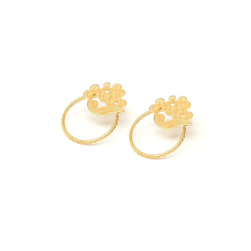 Bijoux - Boucles d'oreilles Mimosa - JOUR DE MISTRAL