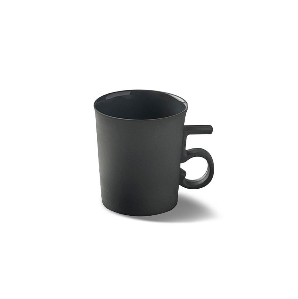 Mugs - Figures Espresso Cup / Single Colour - ESMA DEREBOY HANDMADE PORCELAIN