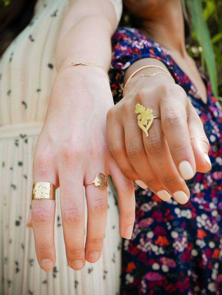 Jewelry - Mimosa Flower Ring - JOUR DE MISTRAL