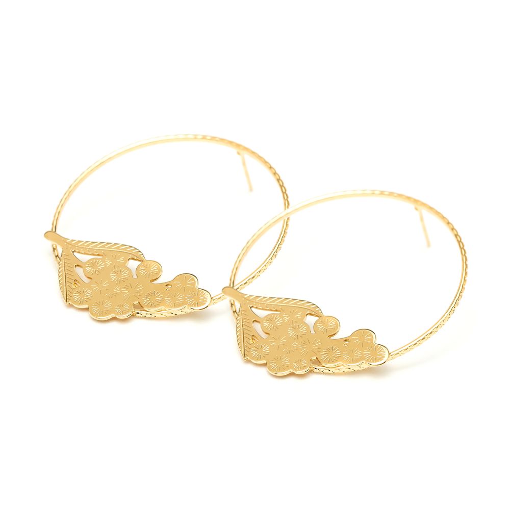 Bijoux - Boucles d'oreilles Mimosa fleur - JOUR DE MISTRAL