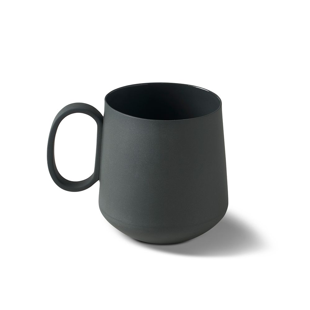 Mugs - TUBE Single Color Mug - ESMA DEREBOY HANDMADE PORCELAIN